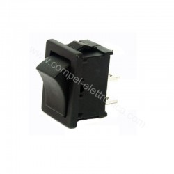 PULSANTE A BASCULA OFF-(ON) 250Vac 16A 2 PIN