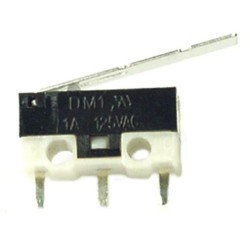 MICRODEVIATORE SWITCH 1A CON LEVA LUNGA A CIRCUITO STAMPATO