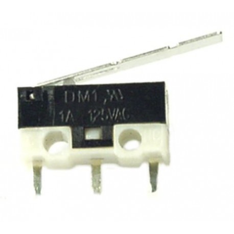 MICRODEVIATORE SWITCH 1A CON LEVA LUNGA A CIRCUITO STAMPATO