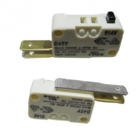 MICRODEVIATORE SWITCH 16A 250V 2 PIN DA 30MM