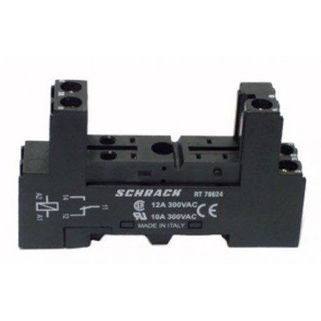 ZOCCOLO PER RELE' MODULARI CONTATTI 5