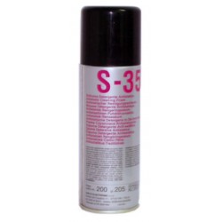 SPRAY S-35 SCHIUMA ANTISTATICA NON INFIAMMABILE DA 200ML DUE CI