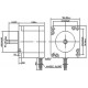 MOTORE PASSO-PASSO BIPOLARE 2,5A NEMA 23
