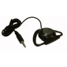 AURICOLARE STEREO CON GANCIO X ORECCHIO JAK 3,5mm CAVO 1MT