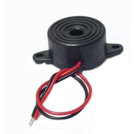BUZZER PIEZOELETTRICO 3kHz Ø22,7mm 3V.. 24Vdc con generatore interno
