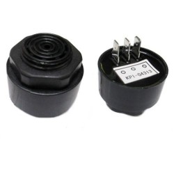 BUZZER ELETTRONICO 6Vdc ..28Vdc 3 FILI A 2 TONI DISCONTINUO E CONTINUO