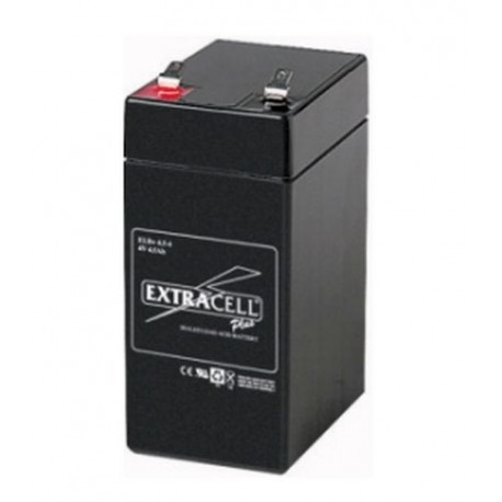 BATTERIA PIOMBO 4V 4,5Ah EXTRACELL