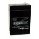 BATTERIA PIOMBO 6V 3,2Ah VERT. EXTRACELL