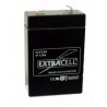 BATTERIA PIOMBO 6V 3,2Ah VERT. EXTRACELL