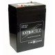 BATTERIA PIOMBO 6V 4,5Ah EXTRACELL