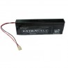 BATTERIA PIOMBO 6V 4Ah con cavetto, EXTRACELL