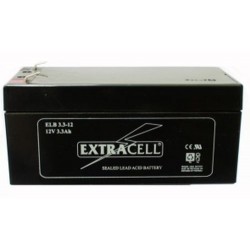 BATTERIA PIOMBO 12V 3,3Ah EXTRACEL