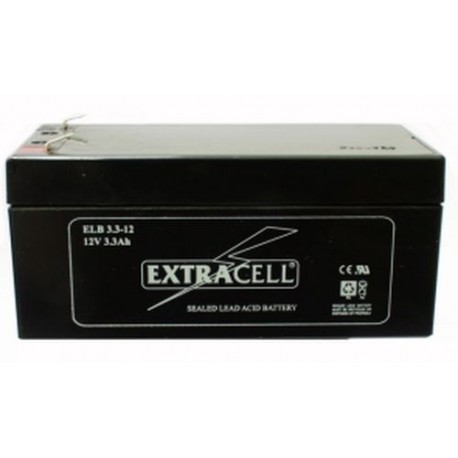 BATTERIA PIOMBO 12V 3,3Ah EXTRACEL