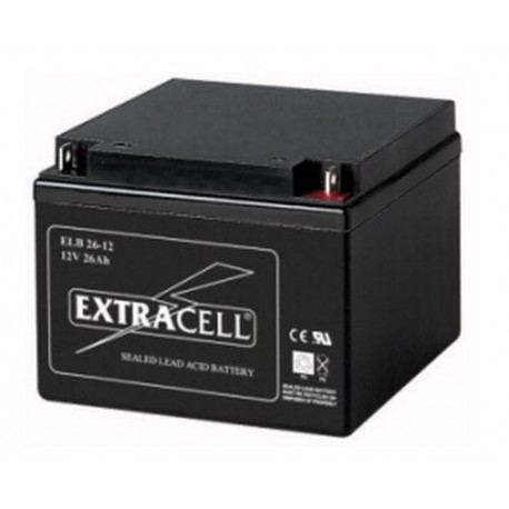 BATTERIA PIOMBO 12V 26Ah EXTRACELL
