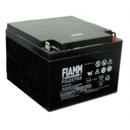 BATTERIA PIOMBO 12V 27Ah FIAMM