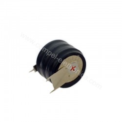 BATTERIA RICARICABILE NI-MH BOTTONE 3,6V 230MA CIRCUITO STAMPATO