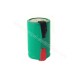BATTERIA RICARICABILE NI-MH 2/3A (1/2A) 1,2V 1100mA A SALDARE