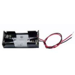 PORTABATTERIE PER 2 MINISTILO AAA FILO