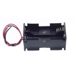 PORTABATTERIE PER 4 STILO AA FILO