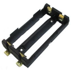 PORTABATTERIE PER 2 BATTERIE 18650 SMT