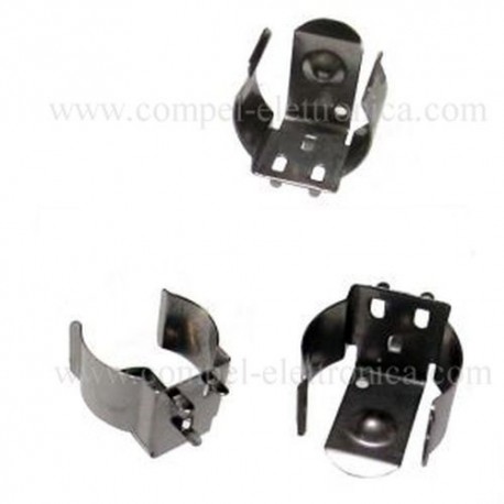 PORTABATTERIA CLIPS A SALDARE DIAM 13,5-16