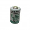 BATTERIA LITIO 1/2AA 3,6V 1200MA A POLO SAFT