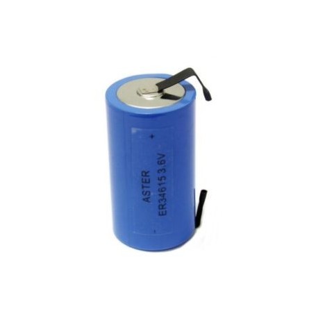 BATTERIA LITIO TORCIA 3,6V 19AH C/LAMELLA
