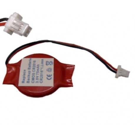 CR 2016 BATTERIA LITIO 3V CON CONNETTORE