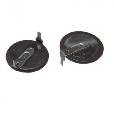 VL 2020 BATTERIA LITIO 3V RICARICABILE ORIZZONTALE A SALDARE C.S.