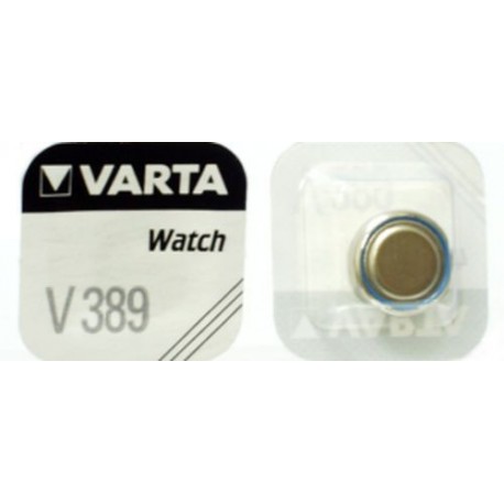 V 389 BATTERIA 1,55V SILVER OXIDE