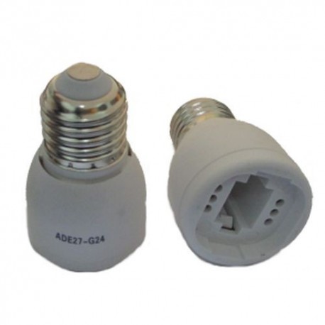 ADATTATORE PER LAMPADA DA E27 A G24