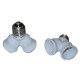 ADATTATORE PER LAMPADA DA E27 A 2xE27