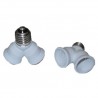 ADATTATORE PER LAMPADA DA E27 A 2xE27
