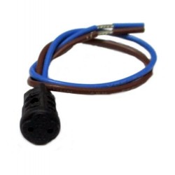 PORTALAMPADA PLASTICA G4 MINI D 9 MM