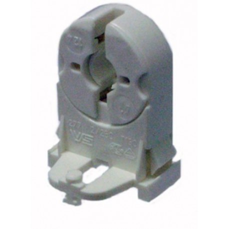 PORTALAMPADA G13 INCASTRO ALET. LATERALI X LAMPADA FLUORESCENTE