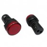SEGNALATORE 12VAC/DC LED ROSSO Diam. 29mm DA PANNELLO