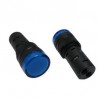 SEGNALATORE 230VAC LED BLU Diam. 19,5mm DA PANNELLO