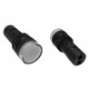 SEGNALATORE 230VAC LED BIANCO Diam. 19,5mm DA PANNELLO