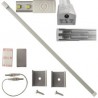 BARRA A LED RETTANGOLARE CON SENSORE 12V 15W 1MT 3K