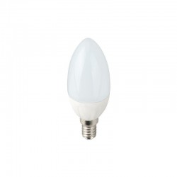 LAMPADA A LED E14 230V 6W 4K CANDELA OPACA