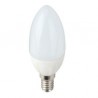 LAMPADA A LED E14 230V 6W 6K CANDELA OPACA H 106MM