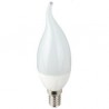 LAMPADA A LED E14 230V 4W 6K CANDELA OPACA A PUNTA dimmerabile