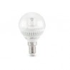 LAMPADA A LED E14 230V 5W 4K BULBO TRASPARENTE