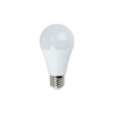 LAMPADA A LED E27 12/24VDC (10/30V) 11W 3K BULBO OPACO