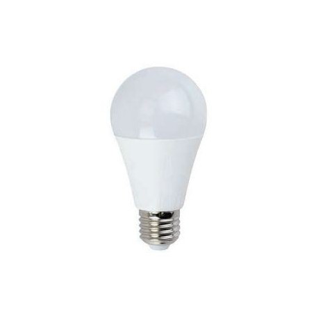 LAMPADA A LED E27 230V 15W 3K BULBO OPACO DIAM.65 MM