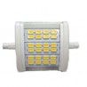 LAMPADA A LED R7S 8W 700 Lm 24 LED 3K LUCE CALDA LUNGH.78X45X40H