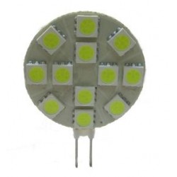 LAMPADINA A LED G4 10-30V 2W 6K 12 LED VERTICALE