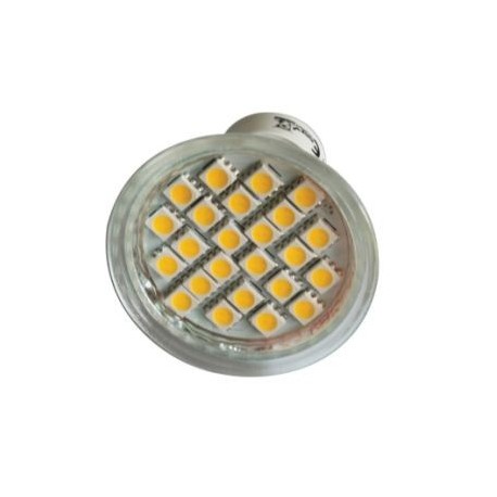 FARETTO A LED GU10 230V 4,8W 3K 24 LED