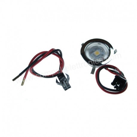 FARETTO LED INCASSO MINI 12V 3K CROM/D30