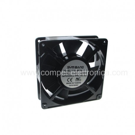 VENTOLE 127X127X38H 220V 23/24W BRONZINE SYM-BANG